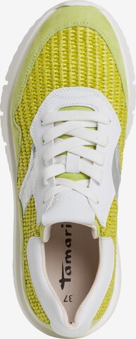 TAMARIS Sneaker in Gelb
