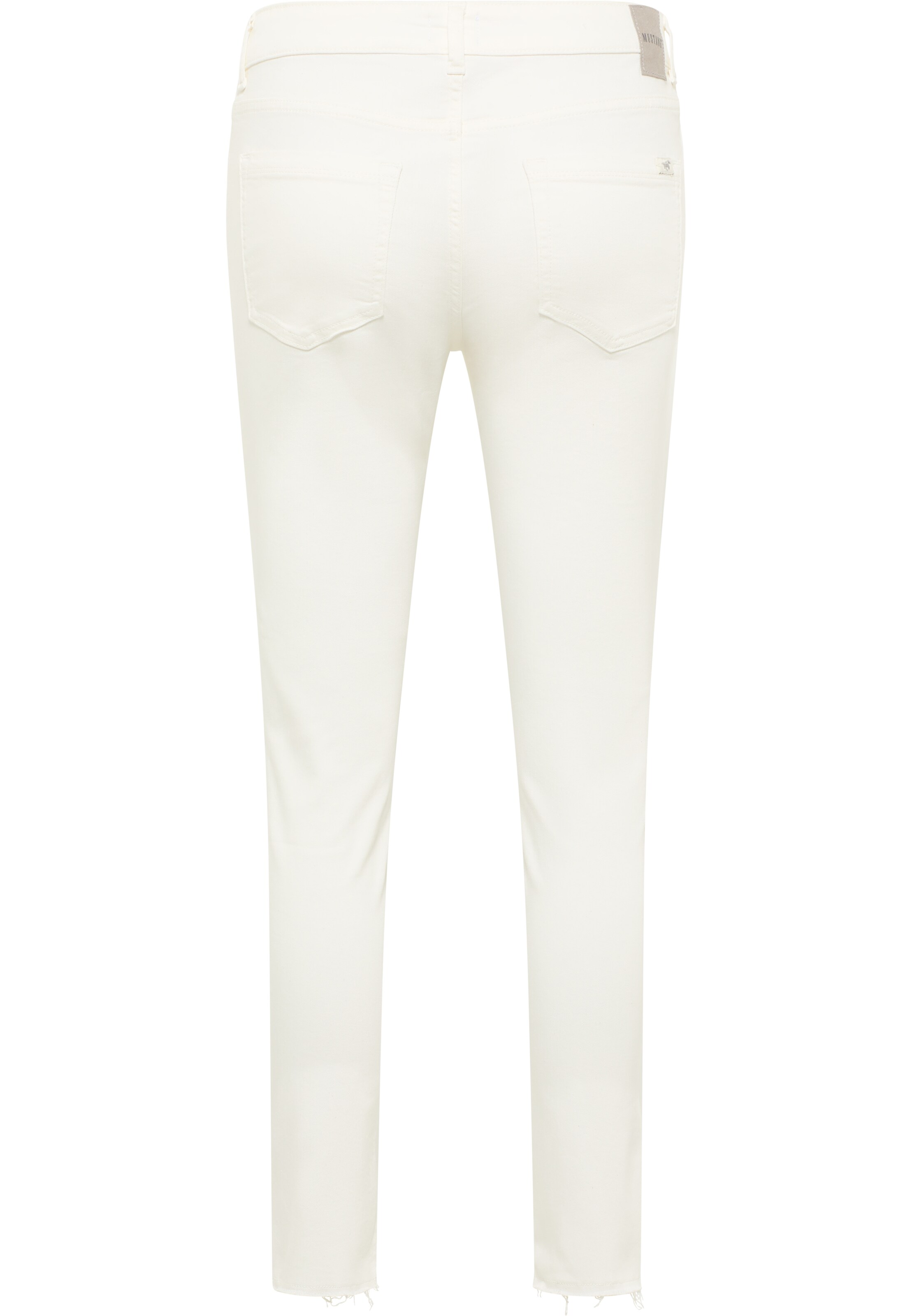 MUSTANG Skinny Trousers 'SHELBY' in White