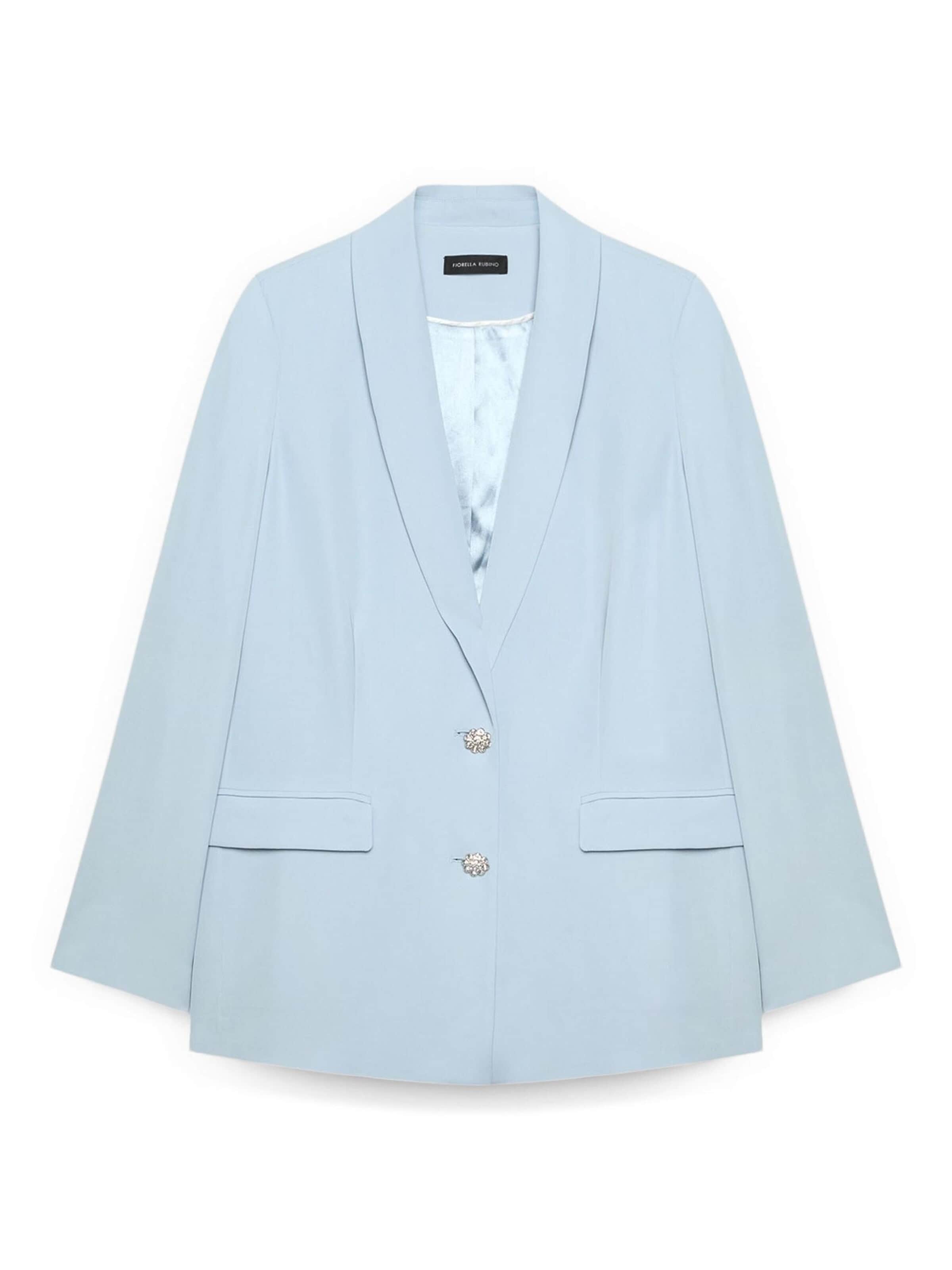 Fiorella Rubino Blazers in Blauw: voorkant