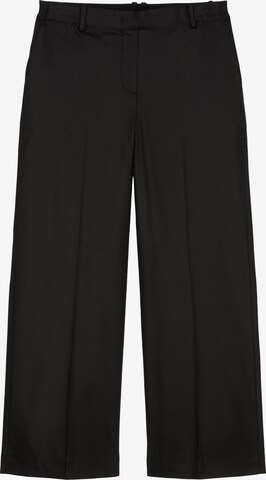 Marc O'Polo Pleated Pants 'Vansi' in Black: front