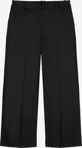 Marc O'Polo Pleated Pants 'Vansi' in Black: front