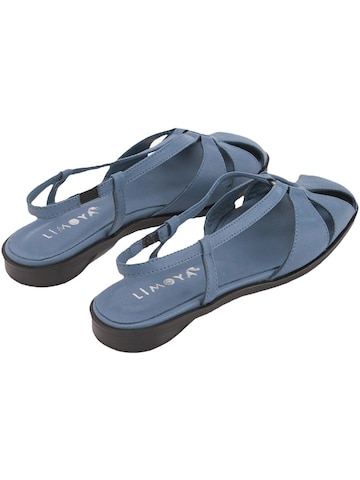 Limoya Sandaal 'Cally' in Blauw