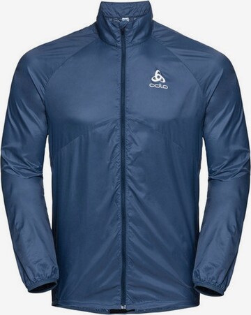 ODLO Outdoor Jacket 'Zeroeight' in Blue: front