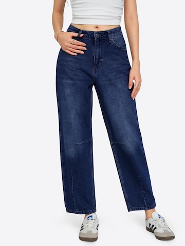 Imily Bela Loosefit Jeans in Blau: Vorderseite