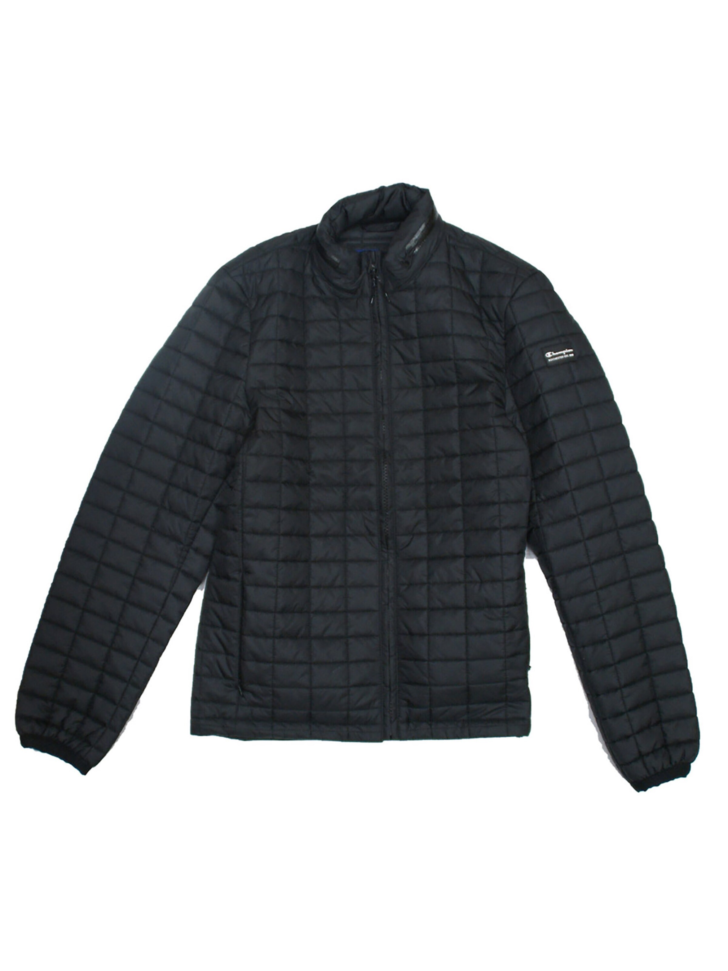 Champion Between-Season Jacket in Black: front
