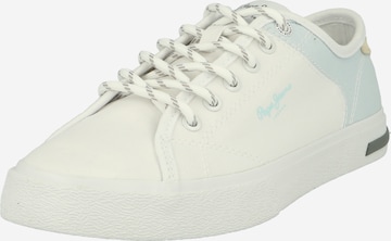 Pepe Jeans - Zapatillas deportivas bajas 'Kenton Road' en blanco: frente