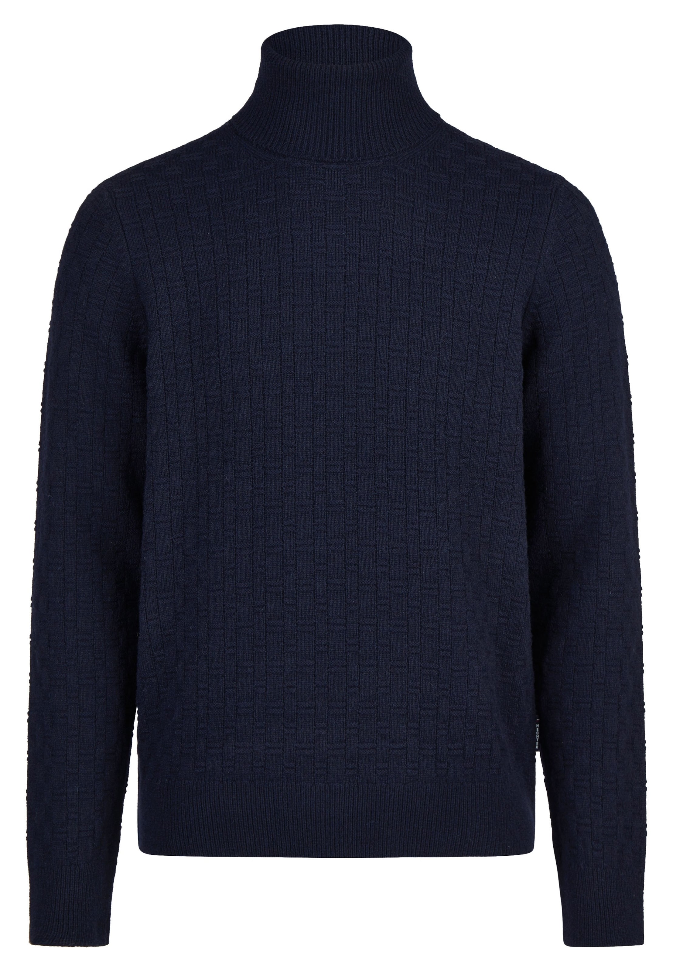 HECHTER PARIS Trui 'Basic' in Blauw: voorkant