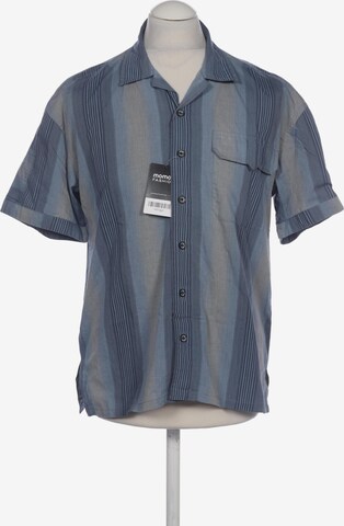 VAUDE Button Up Shirt in M in Blue: front