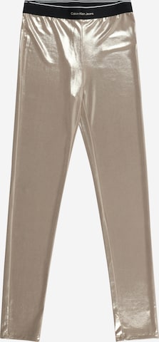 Calvin Klein Jeans Regular Leggings in Gold: predná strana