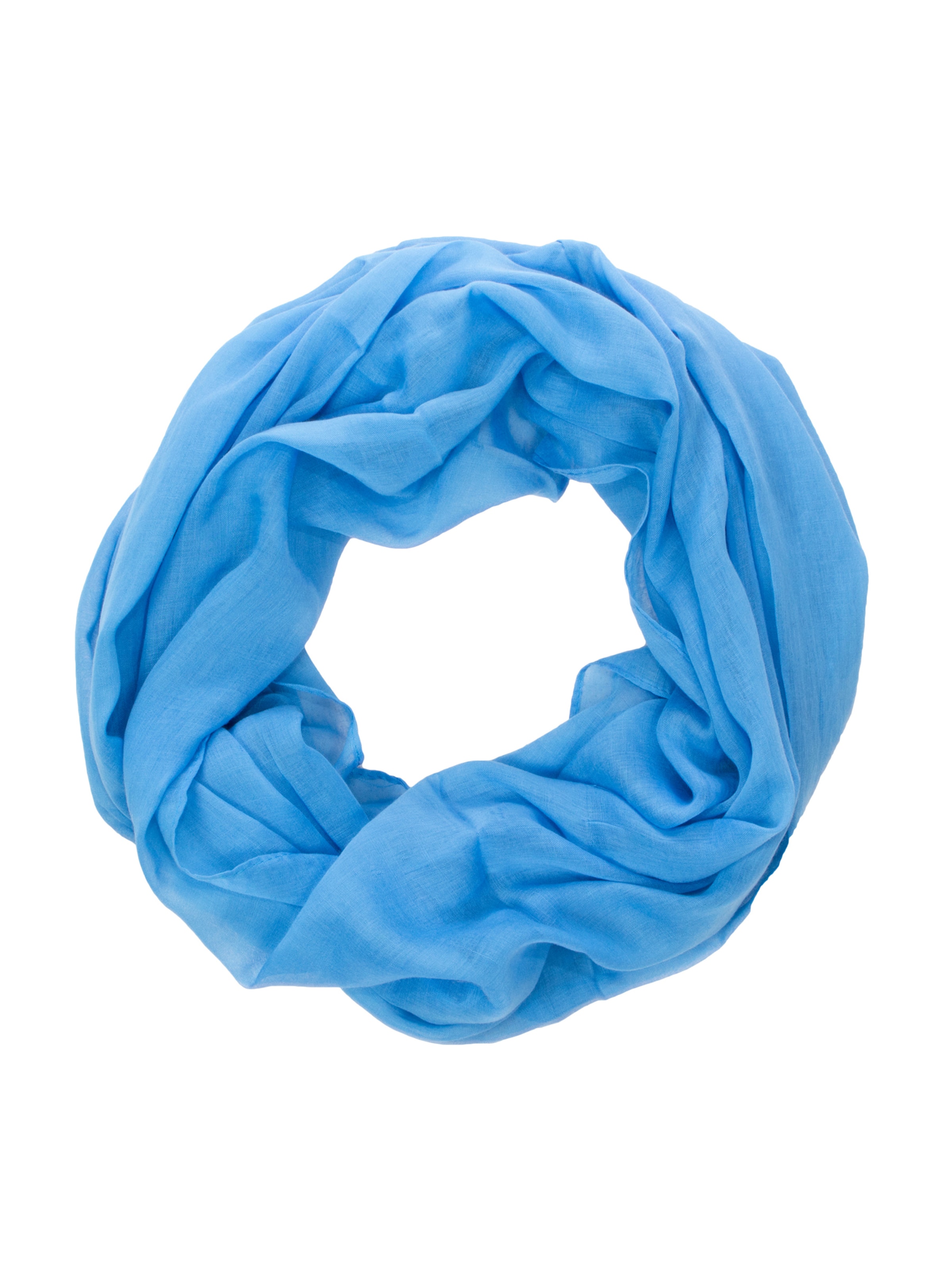 Seasons of April Tunnelsjaal in Blauw: voorkant