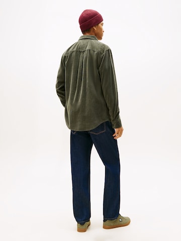 Tommy Jeans Regular fit Overhemd in Groen