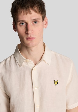 Lyle & Scott Regular fit Overhemd in Wit