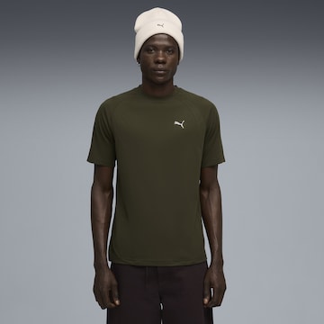 PUMA Performance shirt 'Evostripe' in Green: front