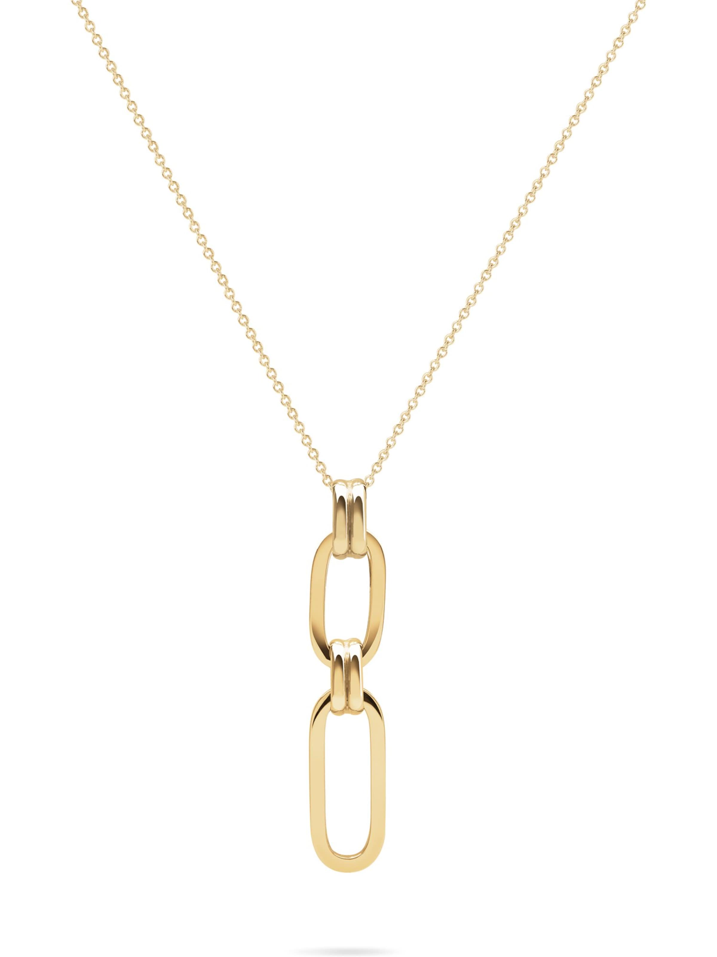 CHRIST Necklace in Gold: front