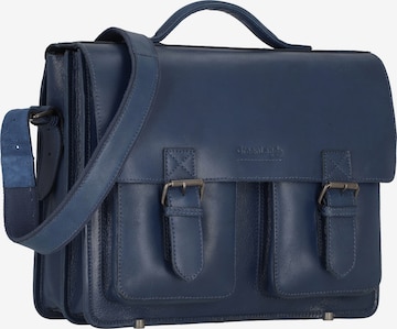 Greenland Nature Document Bag in Blue