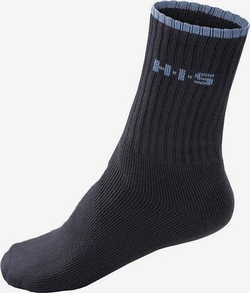 H.I.S Socks in Blue: front