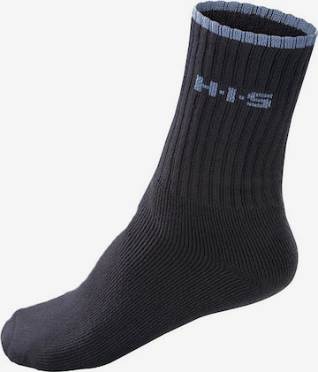 Chaussettes H.I.S en bleu : devant