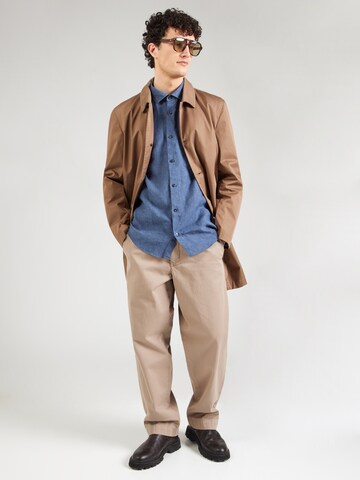 Regular fit Camicia di OLYMP in blu