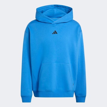 ADIDAS PERFORMANCE Sweatjacke in Blau: Vorderseite