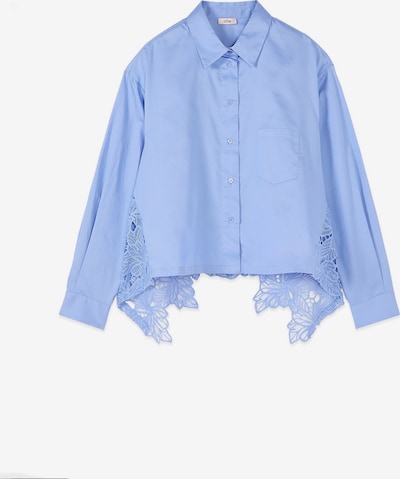 oltre Bluse in S-M in blau, Produktansicht
