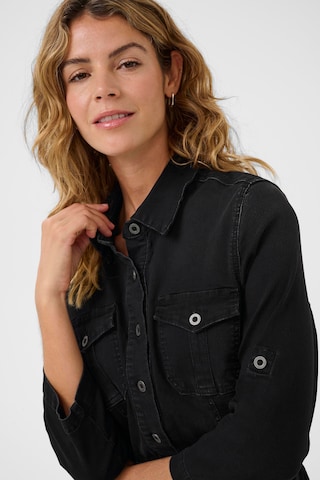 Robe-chemise 'Uniforma' Cream en noir