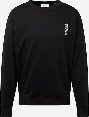 JACK & JONES Sweatshirt 'HEKTOR' in Black: front