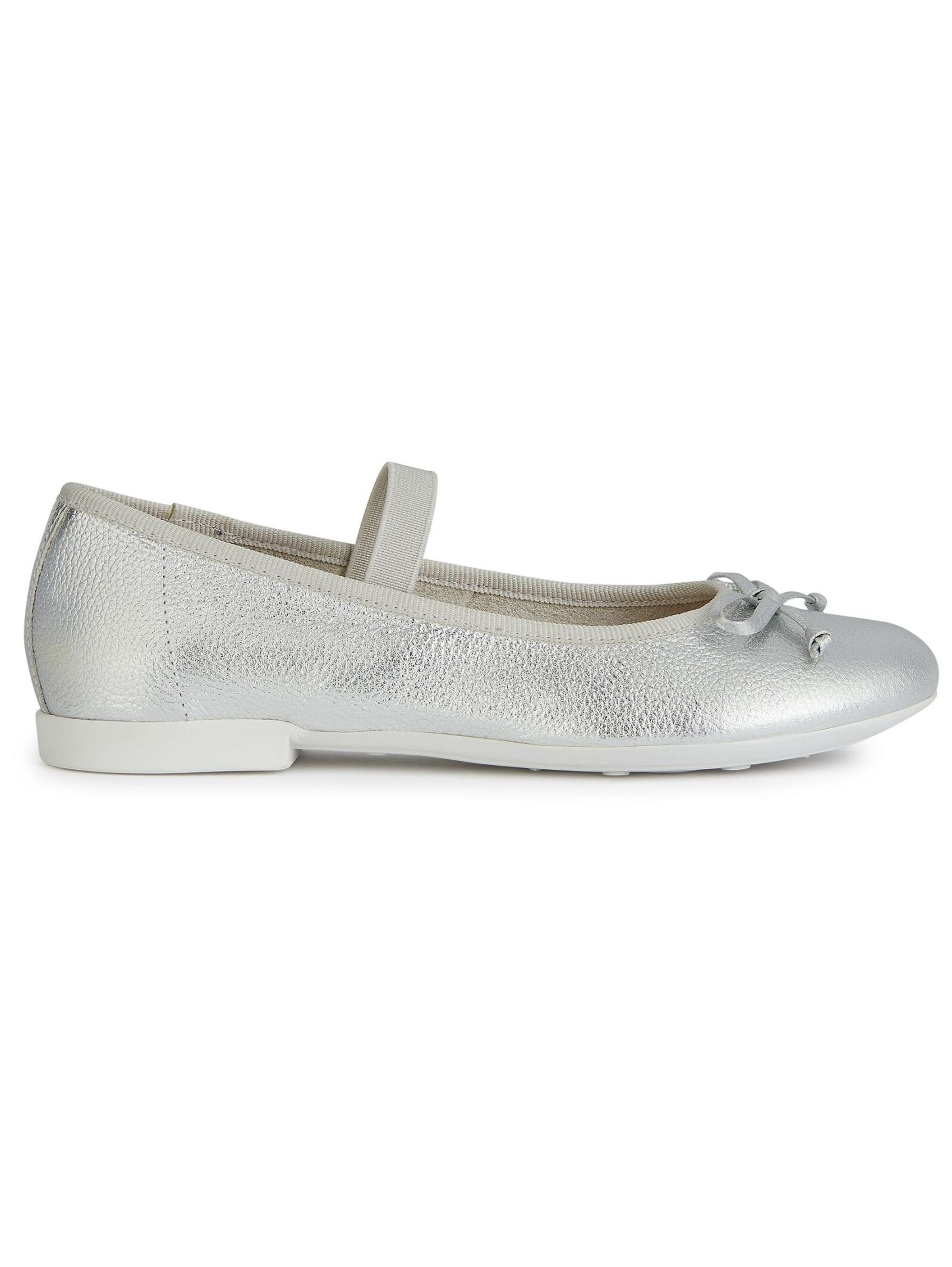 GEOX Ballet Flats in Silver