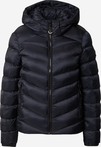 Superdry Winter Jacket 'Fuji' in Blue: front