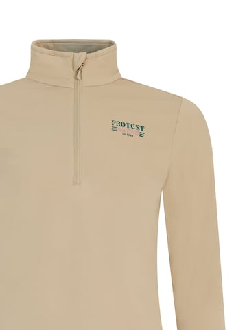 PROTEST Sportsweatshirt 'PRTGentle' in Braun