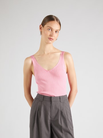 Marks & Spencer Knitted top in Pink: front