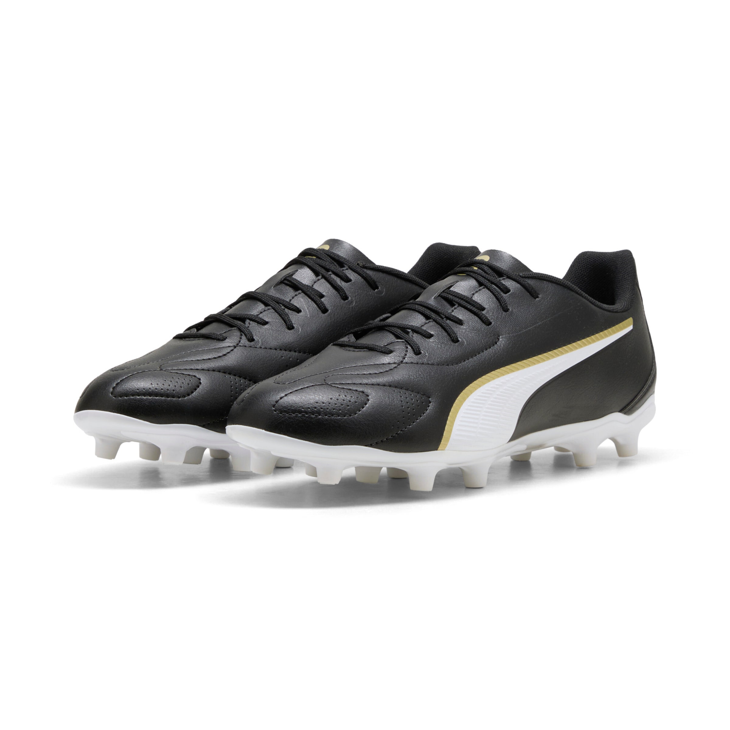 PUMA Soccer Cleats in Black