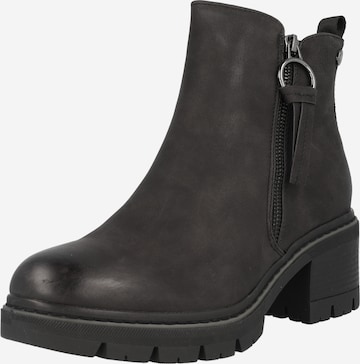 Bottines Refresh en noir : devant