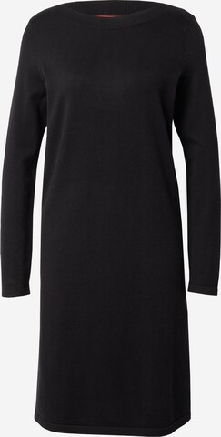 ESPRIT Трикотажное платье в Черный: спереди