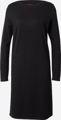 ESPRIT Knitted dress in Black: front