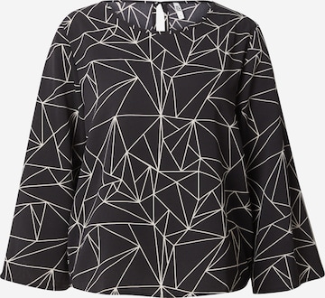 JDY Blouse 'PIPER' in Zwart: voorkant