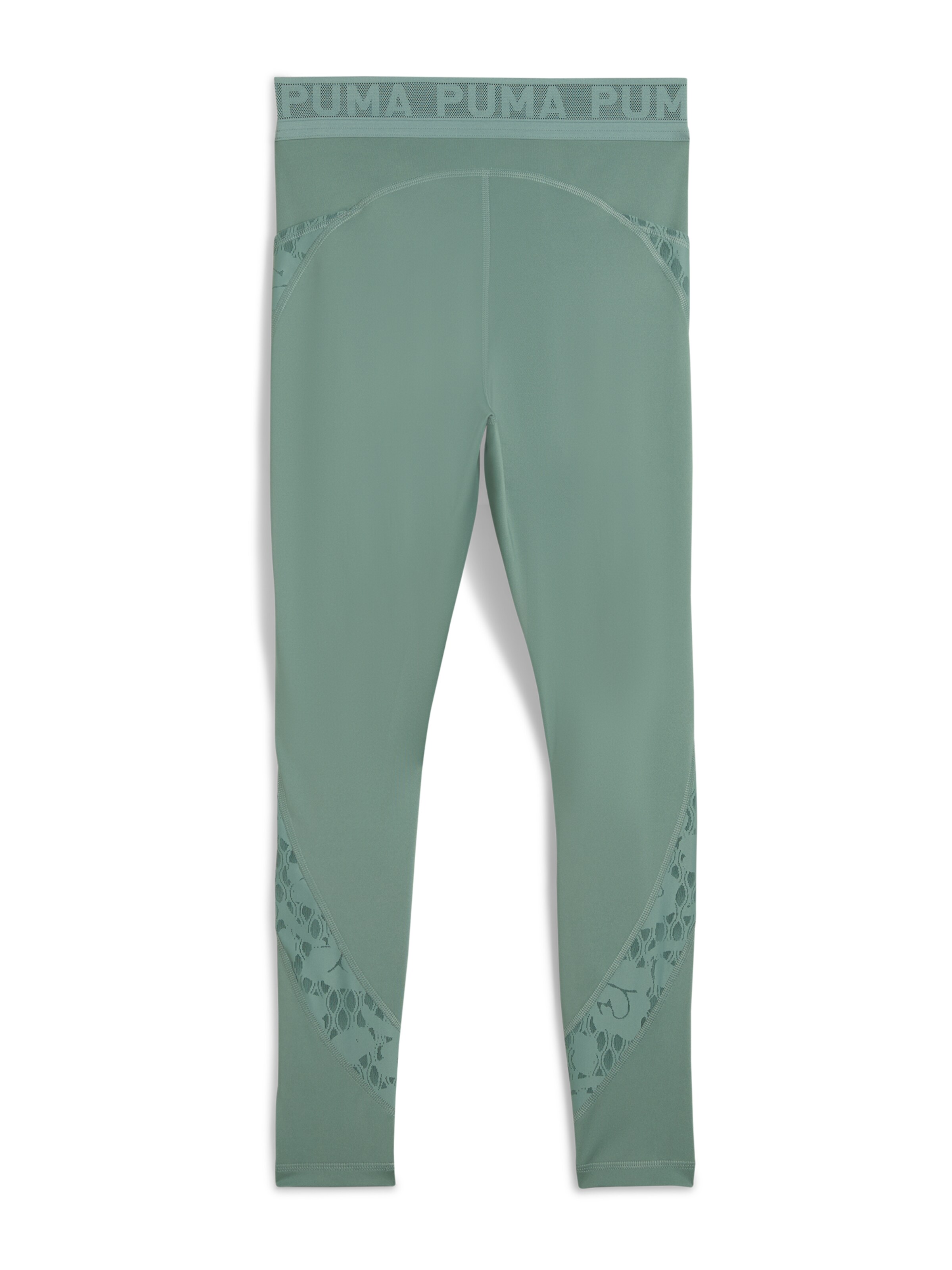 PUMA Skinny Sportbyxa i grön