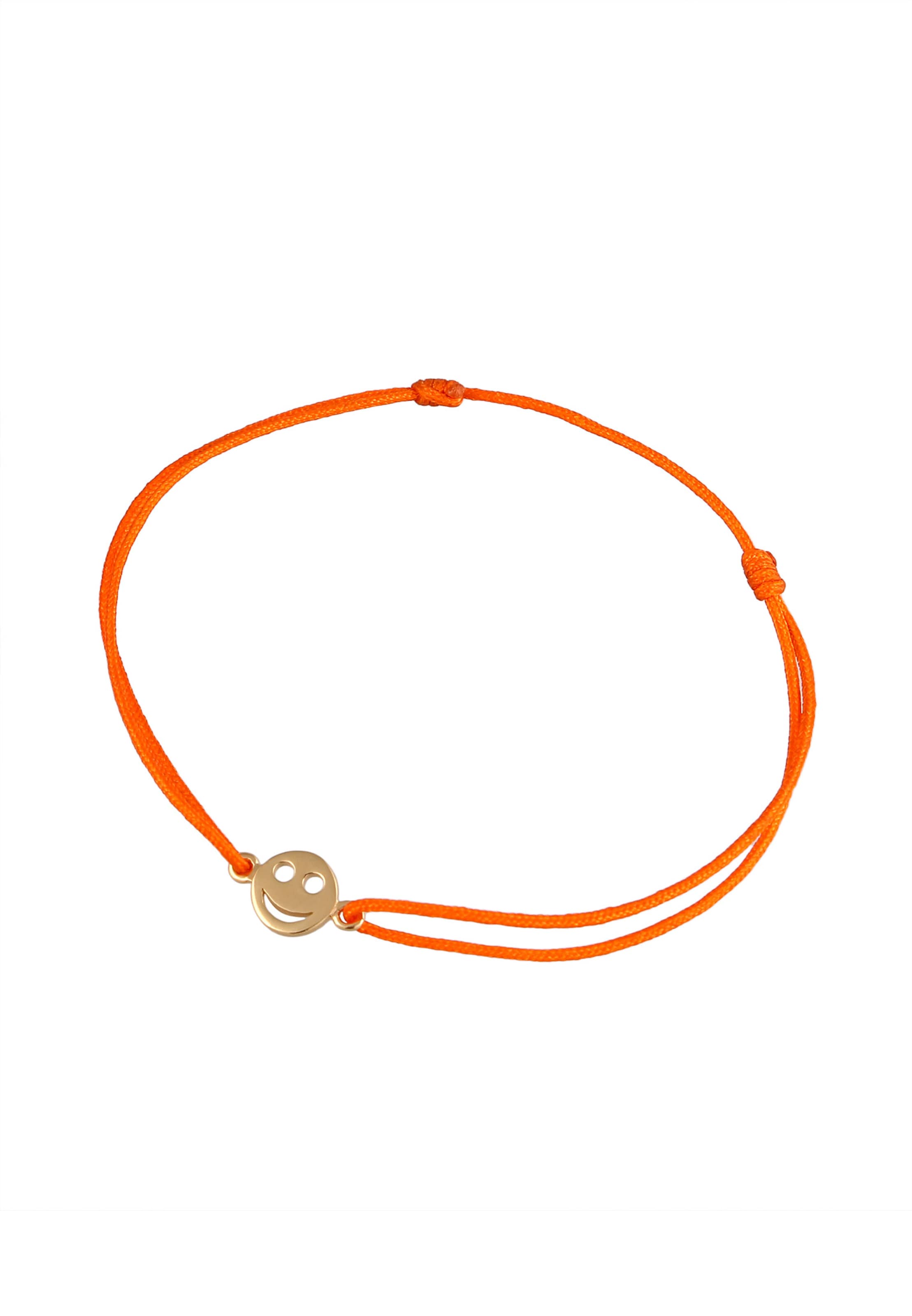 Bracelet 'Smiling Face' ELLI en orange