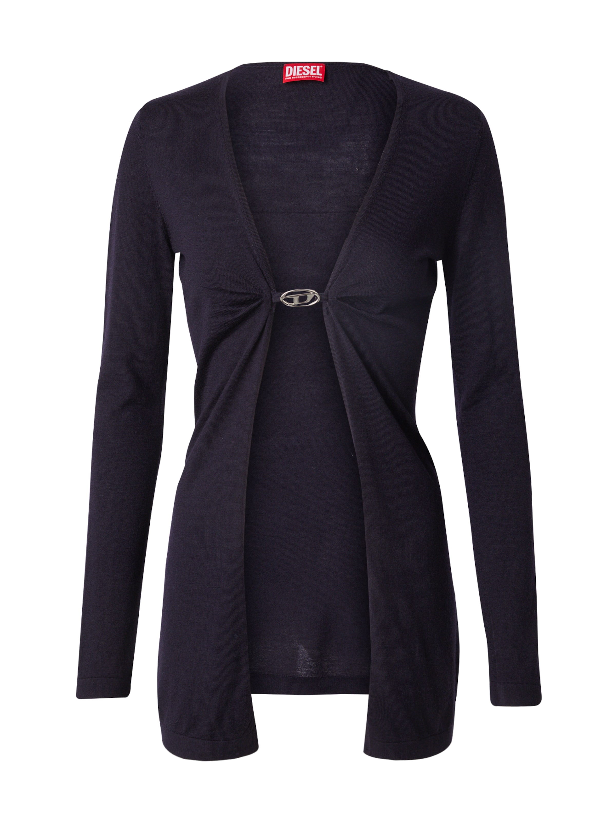 DIESEL Вязаная кофта 'M-PIERRY' в Синий: спереди