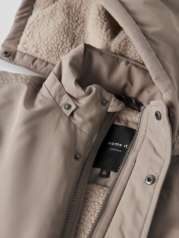 NAME IT - Chaqueta de entretiempo en marrón