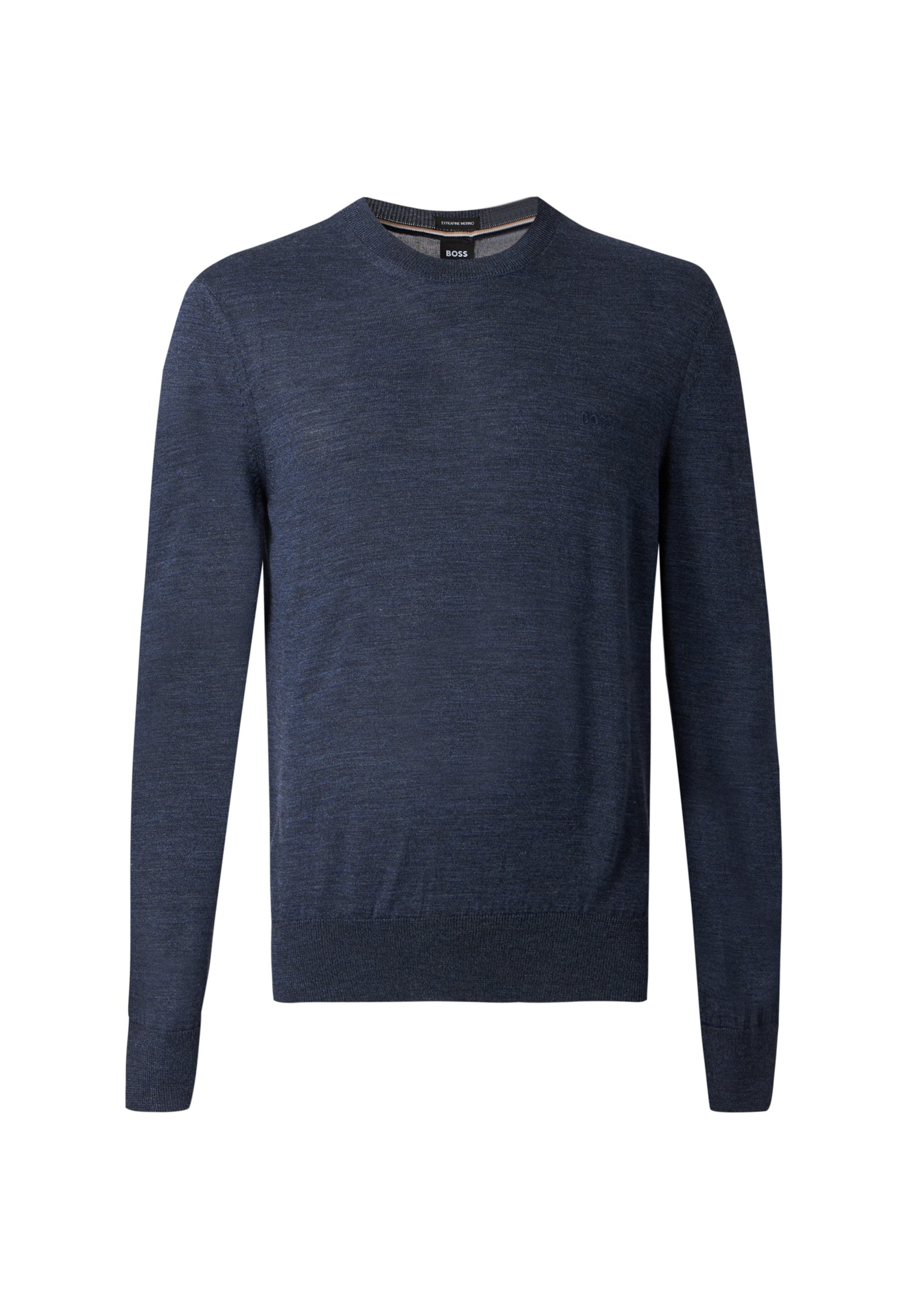 BOSS Sweater 'Leno' in Blue: front