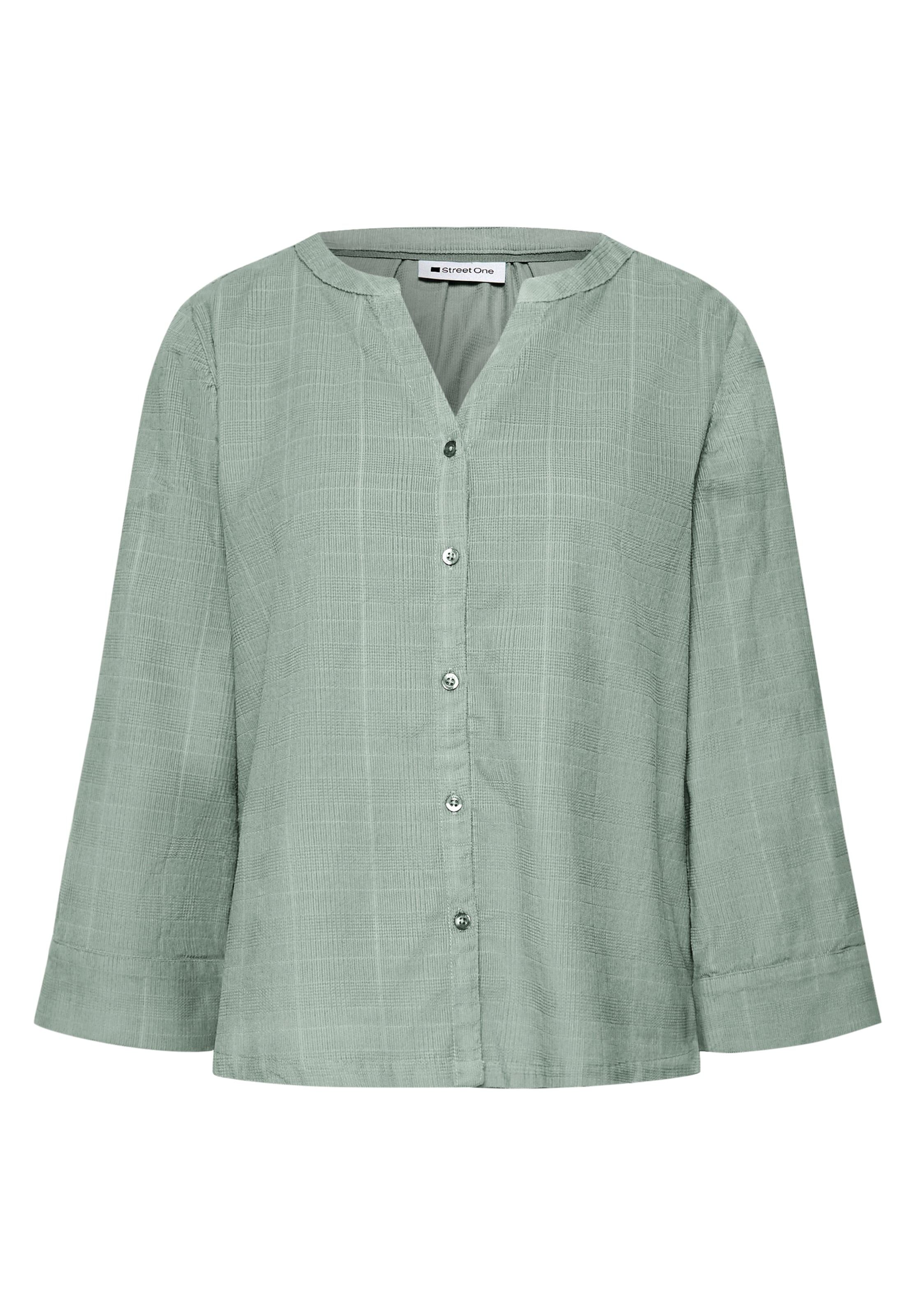 STREET ONE Bluse i grøn: forside