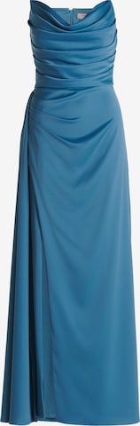 Robe Vera Mont en bleu : devant