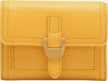 Coccinelle Portemonnaie 'Coccinelle Campus' in Gelb: Vorderseite