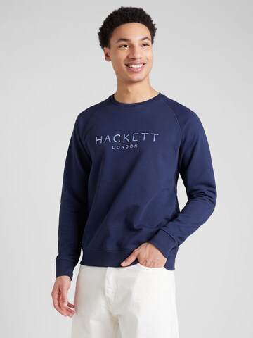 Hackett London Sweatshirt 'HERITAGE' in Blue: front