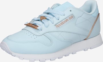 Baskets basses Reebok en bleu : devant