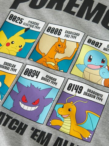 Bluză de molton 'NKMSTUS POKEMON' de la NAME IT pe gri