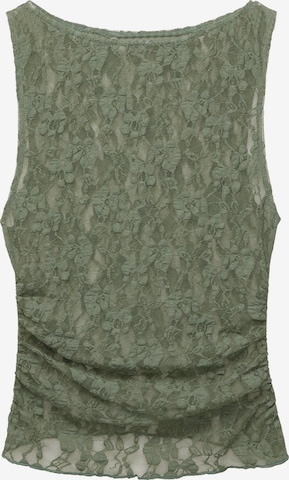 Pull&Bear Toppi värissä vihreä: etupuoli