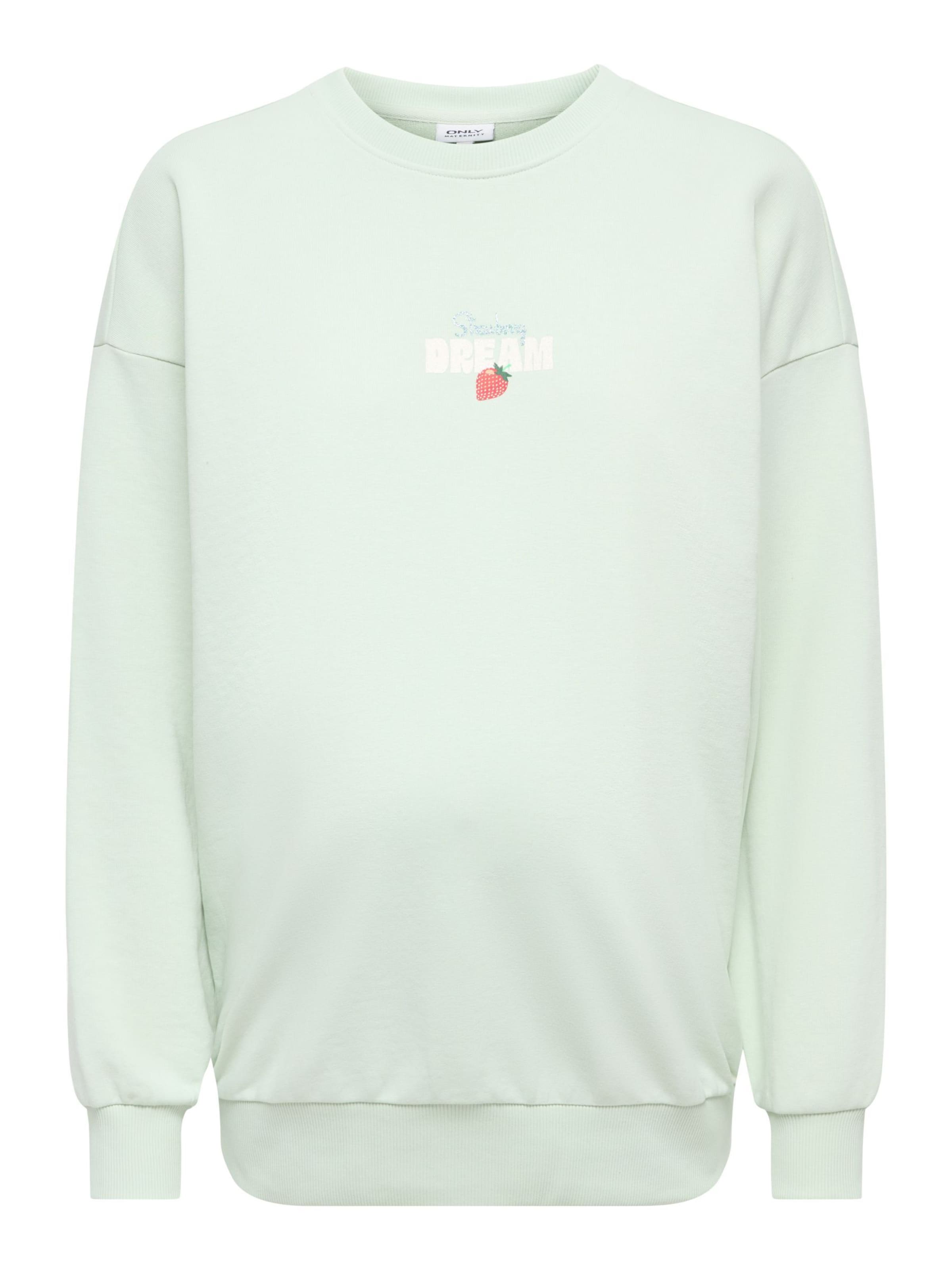Only Maternity - Sudadera 'OLMKita' en verde: frente