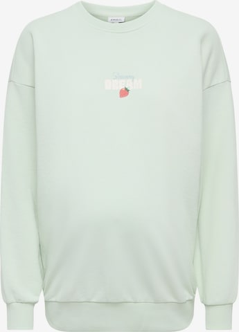 Only Maternity - Sudadera 'OLMKita' en verde: frente