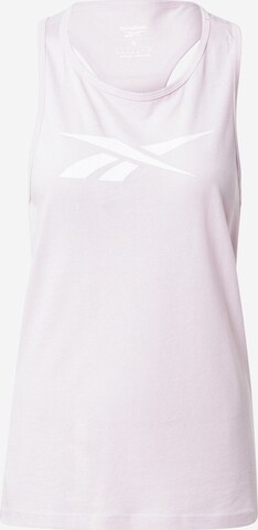 Reebok Sports top 'Vector' in Pink: front